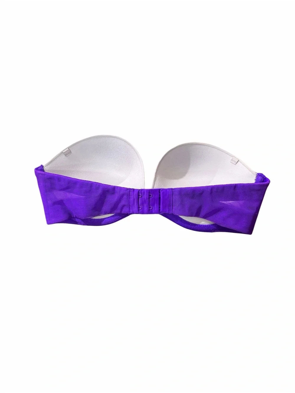 Victoria’s Secret Very Sexy Strapless Bra 32D Purple Lace Push Up